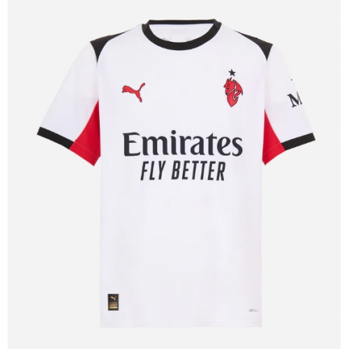 Billige Fotballdrakt AC Milan Replika Bortedrakt 2025-26 Kortermet Billige Fotballdrakt AC Milan Replika Bortedrakt 2025-26 Kortermet